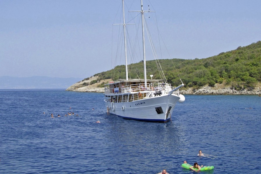 Baderoute Inselhüpfen Kreuzfahrt ab Rijeka mit NoName Schiff Comfort Plus Kategorie****