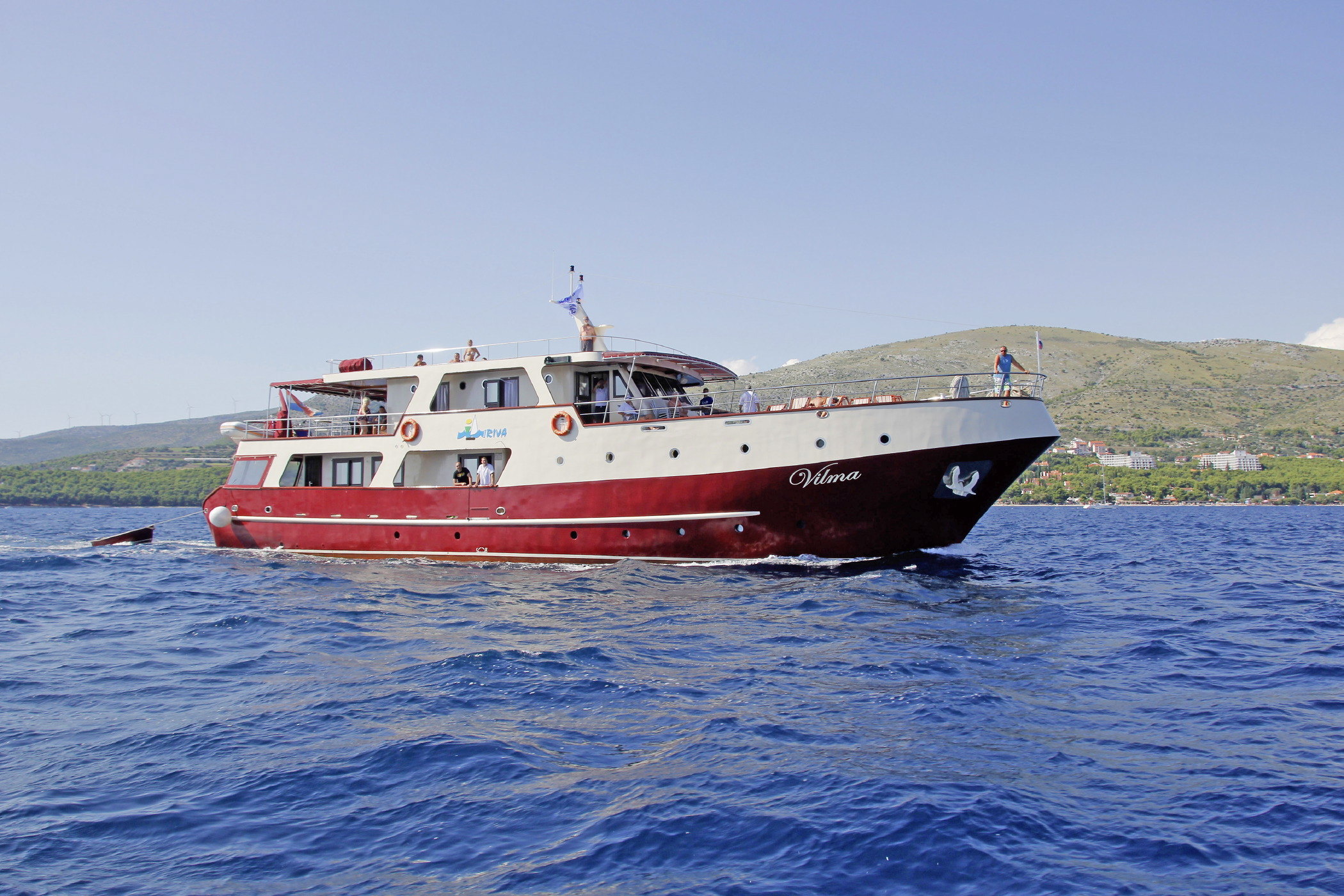 Baderoute T1 Inselhüpfen Kreuzfahrt ab Trogir mit MY Vilma****