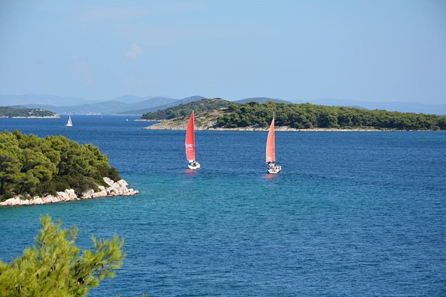 Privat Segeln im NP Kornati