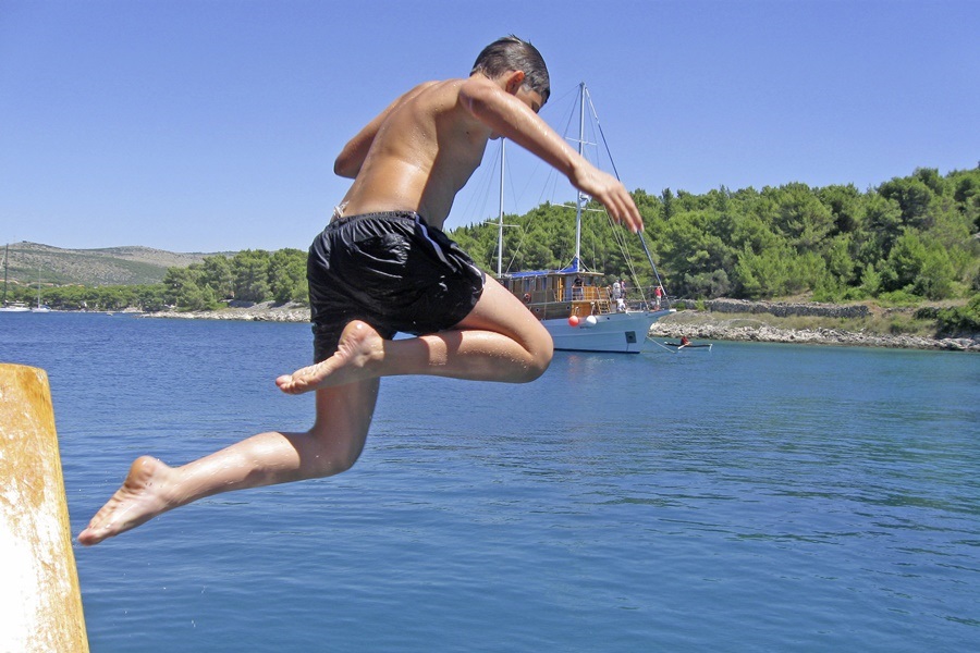 Baderoute T2 Inselhüpfen Kreuzfahrt ab Trogir mit MY Vilma****