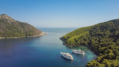 Inselhüpfen mit Velo und Schiff in Kroatien