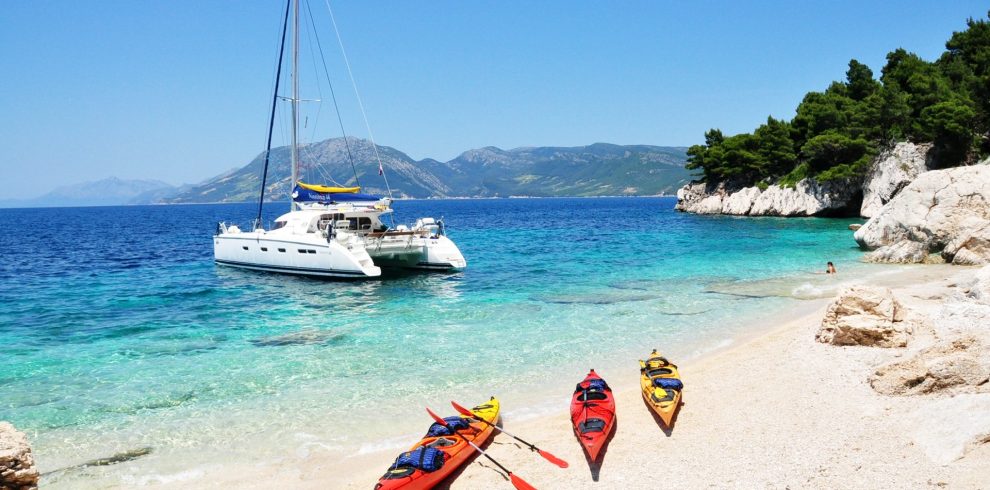 Segelnabenteur mit Katamaran